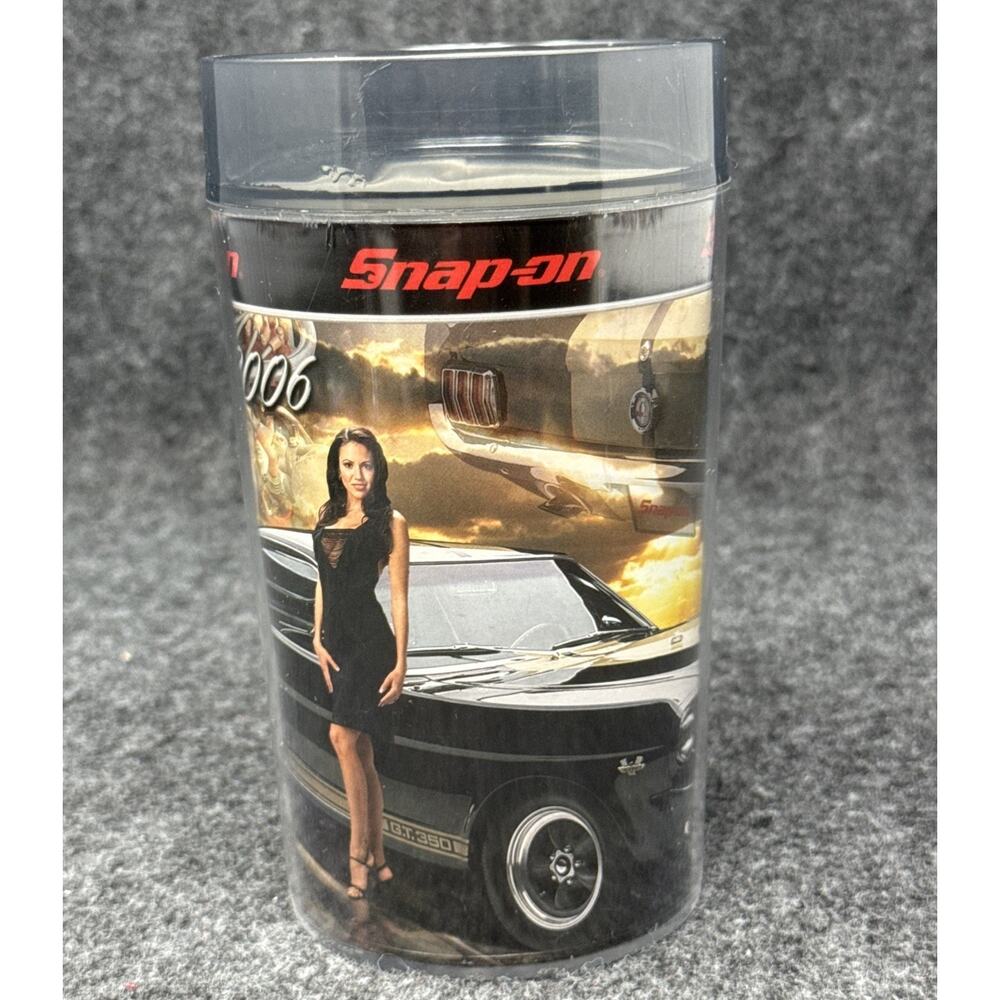 Vintage 2005 Snap-on Collectible Cup Mug Mustang GT 350 Brunette Model